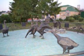 Памятник гусиным боям